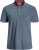 Jack & Jones PAULOS Short Sleeve Polo Denim Blue/PS - Polo - Polo Uomo Taglie Forti