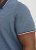 Jack & Jones PAULOS Short Sleeve Polo Denim Blue/PS - Polo - Polo Uomo Taglie Forti