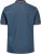 Jack & Jones PAULOS Short Sleeve Polo Denim Blue/PS - Polo - Polo Uomo Taglie Forti