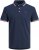 Jack & Jones PAULOS Short Sleeve Polo Navy Blazer - Polo - Polo Uomo Taglie Forti
