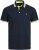 Jack & Jones PAULOS Short Sleeve Polo Dark Navy/NEON - Polo - Polo Uomo Taglie Forti