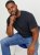 Jack & Jones NOA Crew Neck T-Shirt Navy Blazer - Magliette - Magliette Uomo Taglie Forti