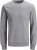 Jack & Jones Basic Sweatshirt Light Grey Melange - Felpe & felpe con cappuccio - Felpe & Felpe con Cappuccio Uomo Taglie Forti