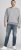 Jack & Jones Basic Sweatshirt Light Grey Melange - Felpe & felpe con cappuccio - Felpe & Felpe con Cappuccio Uomo Taglie Forti