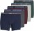 Jack & Jones OLIVER Trunks 5-Pack Dark Grey Melange - Intimo & costumi da bagno - Intimo Taglie Forti Uomo