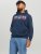 Jack & Jones CORP LOGO PLAY 4 Print Hoodie Navy Blazer - Felpe & felpe con cappuccio - Felpe & Felpe con Cappuccio Uomo Taglie Forti