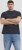 Jack & Jones STAR T-Shirt Dark Navy - Magliette - Magliette Uomo Taglie Forti