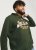 Jack & Jones 2 COL LOGO Hoodie Kombu Green - Felpe & felpe con cappuccio - Felpe & Felpe con Cappuccio Uomo Taglie Forti