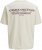 Jack & Jones Lington Crew Neck T-Shirt White - Magliette - Magliette Uomo Taglie Forti