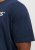 Jack & Jones Corp Logo Crew Neck T-Shirt Navy Blazer - Magliette - Magliette Uomo Taglie Forti