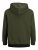 Jack & Jones JJEURBAN BLOCKING SWEAT Forest Green - Felpe & felpe con cappuccio - Felpe & Felpe con Cappuccio Uomo Taglie Forti