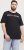 Jack & Jones Corp Logo Crew Neck T-Shirt Black - Magliette - Magliette Uomo Taglie Forti