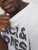 Jack & Jones CORP Logo T-Shirt White w Large Black Print - Magliette - Magliette Uomo Taglie Forti