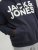 Jack & Jones CORP LOGO Large Print Hoodie Navy Blazer - Felpe & felpe con cappuccio - Felpe & Felpe con Cappuccio Uomo Taglie Forti
