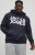 Jack & Jones CORP LOGO Large Print Hoodie Navy Blazer - Felpe & felpe con cappuccio - Felpe & Felpe con Cappuccio Uomo Taglie Forti