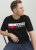 Jack & Jones CORP Logo T-Shirt Black/PLAY 4 - Magliette - Magliette Uomo Taglie Forti