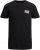 Jack & Jones CORP Logo T-Shirt Black - Magliette - Magliette Uomo Taglie Forti