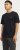 Jack & Jones CORP Logo T-Shirt Black w Small Black Print - Magliette - Magliette Uomo Taglie Forti