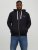 Jack & Jones JJSTAMP ZIP Hoodie Black - Felpe & felpe con cappuccio - Felpe & Felpe con Cappuccio Uomo Taglie Forti