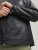 Jack & Jones Rocky Urban Rider Leather Jacket Black - Giubbotti - Giubbotti Uomo Taglie Forti