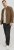 Jack & Jones Rocky Urban Rider Leather Jacket Brown - Giubbotti - Giubbotti Uomo Taglie Forti