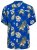 Jack & Jones JORLUKE FLORES Resort Shirt Nautical Blue - Camicie - Camicie Taglie Forti Uomo