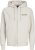 Jack & Jones ESTERBRO Zip Hoodie Light Grey - Felpe & felpe con cappuccio - Felpe & Felpe con Cappuccio Uomo Taglie Forti