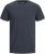 Jack & Jones ORGANIC T-Shirt Navy Blazer/Melange - Magliette - Magliette Uomo Taglie Forti