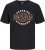 Jack & Jones LOGO O-Neck T-Shirt Black - Magliette - Magliette Uomo Taglie Forti