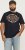 Jack & Jones LOGO O-Neck T-Shirt Black - Magliette - Magliette Uomo Taglie Forti