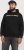 Jack & Jones CORP OLD LOGO REG FIT Hoodie Black - Felpe & felpe con cappuccio - Felpe & Felpe con Cappuccio Uomo Taglie Forti