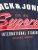 Jack & Jones LOGO O-Neck T-Shirt Dark Blue - Magliette - Magliette Uomo Taglie Forti