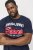 Jack & Jones LOGO O-Neck T-Shirt Dark Blue - Magliette - Magliette Uomo Taglie Forti