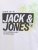  Jack & Jones Jaxon Crew Neck T-Shirt White - Magliette - Magliette Uomo Taglie Forti
