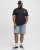  Jack & Jones Jackie Crew Neck T-Shirt Black - Magliette - Magliette Uomo Taglie Forti