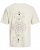 Jack & Jones Jackie Crew Neck T-Shirt Moonbeam - Magliette - Magliette Uomo Taglie Forti