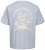 Jack & Jones Bellagio Collage Crew Neck T-Shirt Skyway - Magliette - Magliette Uomo Taglie Forti