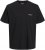 Jack & Jones Boston Photo Crew Neck T-Shirt Black - Magliette - Magliette Uomo Taglie Forti