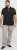 Jack & Jones Fusion Pique Zipper Polo Black - Polo - Polo Uomo Taglie Forti