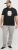 Jack & Jones Tarmac Camo Crew Neck T-Shirt Black - Magliette - Magliette Uomo Taglie Forti