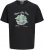 Jack & Jones Hydra Crew Neck T-Shirt Black - Magliette - Magliette Uomo Taglie Forti