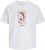 Jack & Jones Hydra Crew Neck T-Shirt Bright White - Magliette - Magliette Uomo Taglie Forti