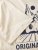 Jack & Jones Bellagio Collage Crew Neck T-Shirt Antique White - Magliette - Magliette Uomo Taglie Forti