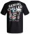 Jack & Jones JJCHILLER With Back Print Black - Magliette - Magliette Uomo Taglie Forti