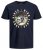 Jack & Jones JJEUSTACE T-Shirt Navy - Magliette - Magliette Uomo Taglie Forti