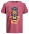 Jack & Jones JJEUSTACE T-Shirt Pink - Magliette - Magliette Uomo Taglie Forti