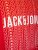 Jack & Jones JJCYBER T-Shirt Red - Magliette - Magliette Uomo Taglie Forti