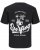 Jack & Jones Zekiel Crew Neck T-Shirt Black - Magliette - Magliette Uomo Taglie Forti