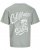 Jack & Jones Zekiel Crew Neck T-Shirt Iceberg Green - Magliette - Magliette Uomo Taglie Forti