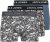 Jack & Jones Damon Skull Trunks 3-Pack Black - Intimo & Costumi da bagno - Intimo Taglie Forti Uomo
